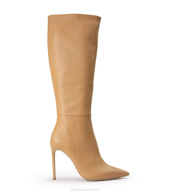 kniehohe Stiefel| de Tony Bianco Frauen Apollo-Kalbsstiefel Honignappa 4624439